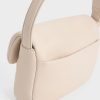 Moore Padded Shoulder Bag – Ivory