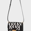 Charlot Jacquard Printed Bag – Black
