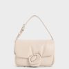 Moore Padded Shoulder Bag – Ivory